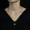 Collier Chaine ancienne et son pendentif arabesques et diamants taillés en rose 58 Facettes 23-351
