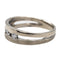 Bague 54 Bague Bandeau Or blanc Diamant 58 Facettes 2699473CN