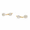 Boucles d'oreilles Boucles d'oreilles Dormeuses Or jaune Diamant 58 Facettes 2569094CN