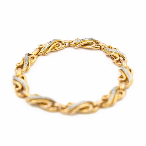 Bracelet Bracelet Or jaune Diamant 58 Facettes 1962904CN