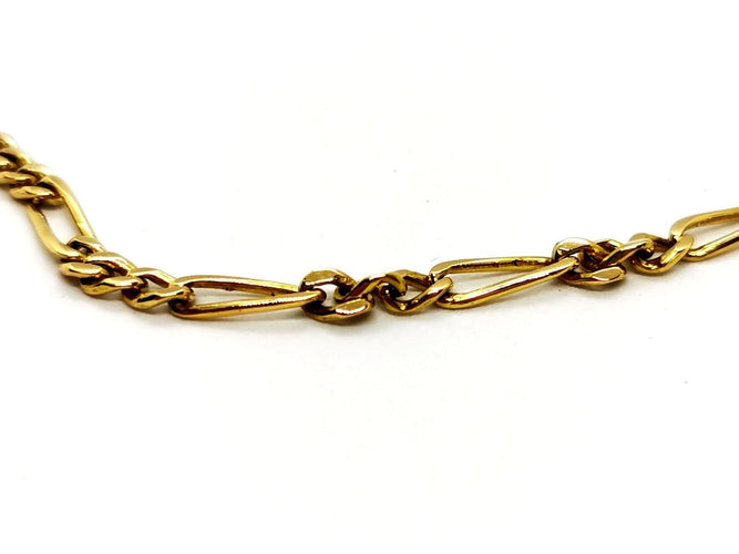 Collier Collier Maille figaro Or jaune 58 Facettes 1141237CD
