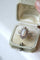 Bague Bague marguerite opale entourage diamants 58 Facettes