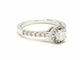Bague 53 Bague Solitaire Or blanc Diamant 58 Facettes 578819RV
