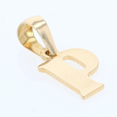 Pendentif Breloque Lettre P en or 58 Facettes 12-077B