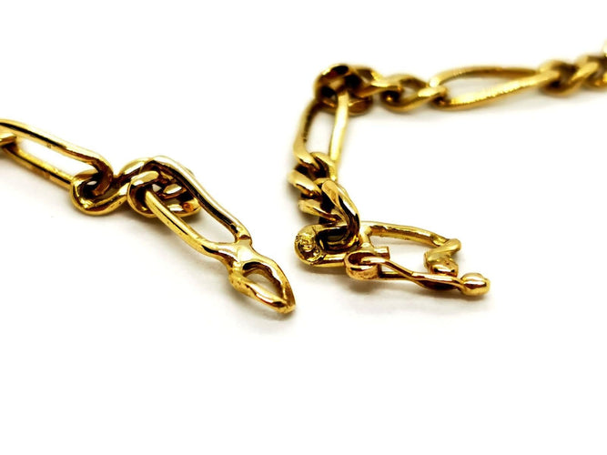 Collier Collier Maille figaro Or jaune 58 Facettes 1141237CD