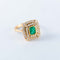 Bague 52 Bague émeraude diamants 58 Facettes