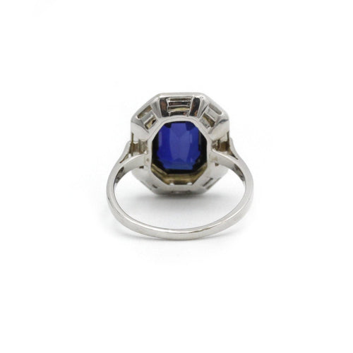 Bague 47 Bague Saphir & Diamants 58 Facettes 230301R