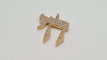 Pendentif Pendentif HAI LA VIE en Or jaune, Diamants 58 Facettes