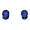 Boucles d'oreilles CLOUS D'OREILLES SAPHIRS 58 Facettes 068031