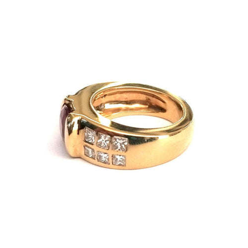 Bague Bague Rubis Diamants 58 Facettes 2333