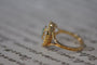 Bague 54 Bague marguerite Emeraude Diamants 58 Facettes