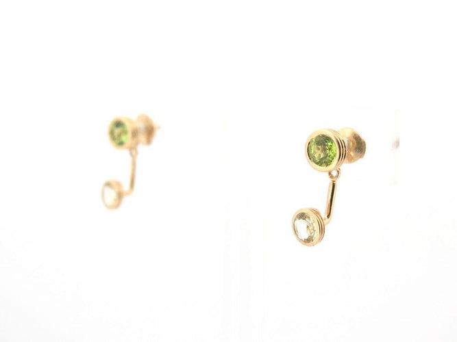 Boucles d'oreilles boucles d'oreilles POIRAY lolita en or 18k peridot 58 Facettes 256927