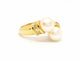 Bague 54 Bague Toi et Moi Or jaune Diamant 58 Facettes 731405CN