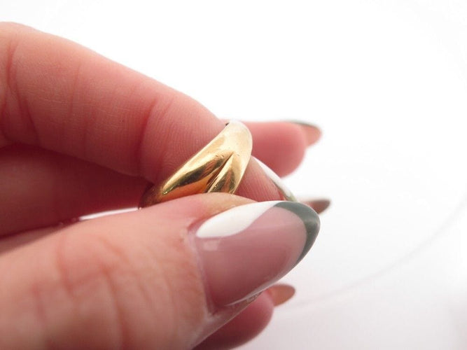Bague 53 vintage bague CARTIER colisee or jaune 58 Facettes 258724