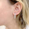 Boucles d'oreilles Boucles d'oreilles Messika, "Move Link", or blanc, diamants. 58 Facettes 33237