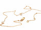 Collier Collier Or rose Diamant 58 Facettes 578739RV