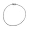 Bracelet Ligne tennis or blanc diamants. 58 Facettes 30757
