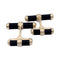 Boutons de manchette Boutons de manchette Van Cleef & Arpels, or jaune et onyx. 58 Facettes 32626
