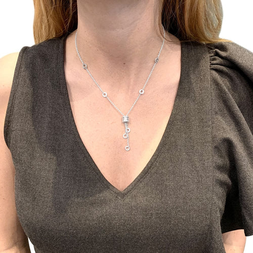 Collier Collier Bulgari, "B.Zero1", or blanc. 58 Facettes 32076
