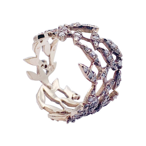 Bague 51 Bague H.Stern, "Nature", or, diamants. 58 Facettes 32998
