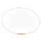 Collier Ginette NY Collier Mini Baguette on Chain Or rose 58 Facettes 2199948CN