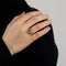 Bague 53 Bague Art Deco, émeraudes et diamants 58 Facettes BO/230040/