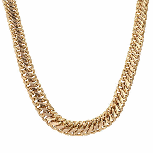 Collier Collier en or vintage gourmette 58 Facettes 23-167