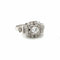 Bague 57 Bague Art déco Or Diamant 58 Facettes