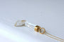 Pendentif Pendentif pied cristal de roche sur or 58 Facettes