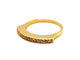Bague 60 Bague Demie alliance Or jaune Diamant 58 Facettes 1292460CN