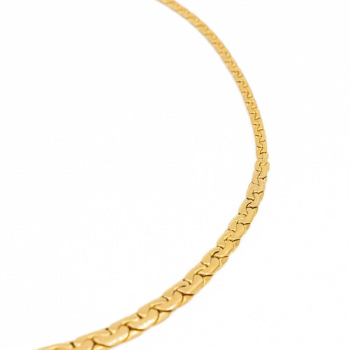 Collier Collier Maille haricot Or jaune 58 Facettes 2283961CN