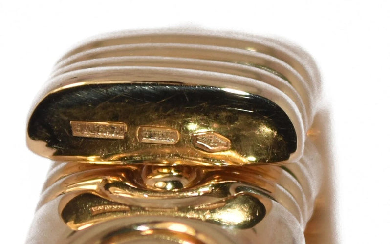 Bracelet Bracelet jonc or jaune Bvlgari collection Parentesi 58 Facettes 0