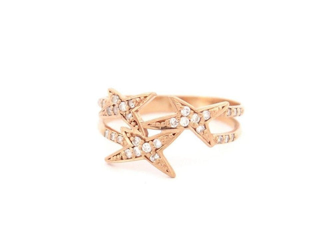 Bague 54 bague MAUBOUSSIN a jamais mon etoile n 3 ri1052pgdi 54 diamant or 18k 58 Facettes 253997