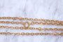 Collier Sautoir ancien en or rose 58 Facettes