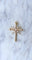 Pendentif Croix de Savoie ancienne deux ors 58 Facettes