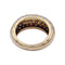 Bague 46 Bague jonc en or jaune, diamants. 58 Facettes 32328