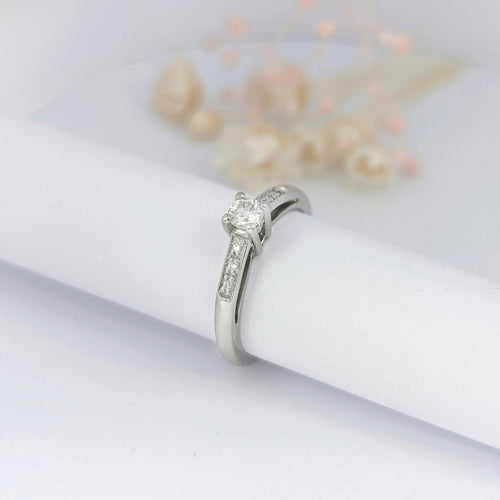 Bague Bague Solitaire Mauboussin platine et diamants 58 Facettes 20258