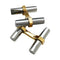 Boutons de manchette Boutons de manchette Cartier en or jaune, acier, onyx et aventurine. 58 Facettes 32495