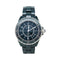Montre Montre Chanel modèle "J12" en céramique noire et acier. 58 Facettes 30627