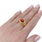 Bague 53 Bague Boucheron, Jaïpur, or jaune, corail. 58 Facettes 32506