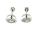 Boucles d'oreilles Boucles d'oreilles Puces Or blanc Diamant 58 Facettes 1597504CD