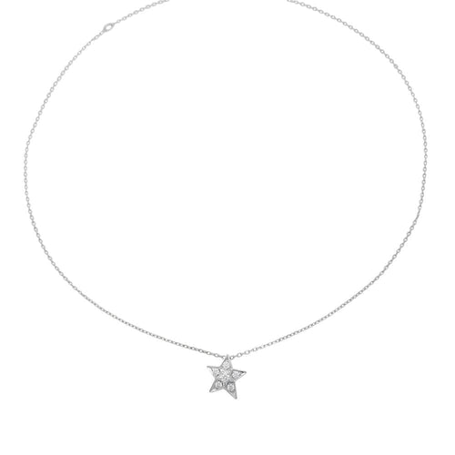 Collier Collier Chanel, "Comète Géode", or blanc, diamants. 58 Facettes 31558