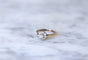 Bague Bague marguerite or rose et diamants 58 Facettes