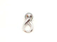 Pendentif Pendentif Or blanc Perle 58 Facettes 06587CD