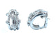 Boucles d'oreilles ADLER - Boucles d’oreilles Sérail Or blanc et diamants 58 Facettes