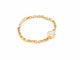 Bague 54 Bague Chaînette Or rose Diamant 58 Facettes 578677RV