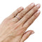 Bague Alliance Tiffany, " Tiffany Legacy", platine, diamants, saphirs roses. 58 Facettes 30775
