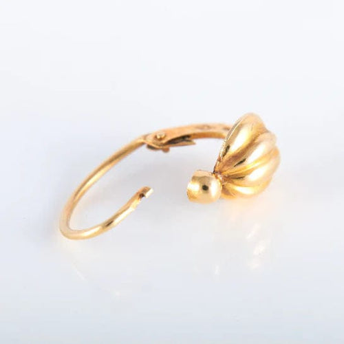 Boucles d'oreilles Boucles d’oreilles Dormeuses tout or 58 Facettes