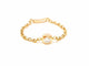 Bague 54 Bague Chaînette Or rose Diamant 58 Facettes 578678RV