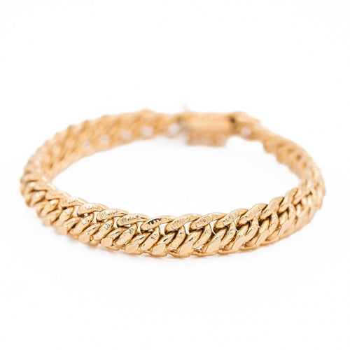 Bracelet Bracelet Maille sorcière Or rose 58 Facettes 2210179CN